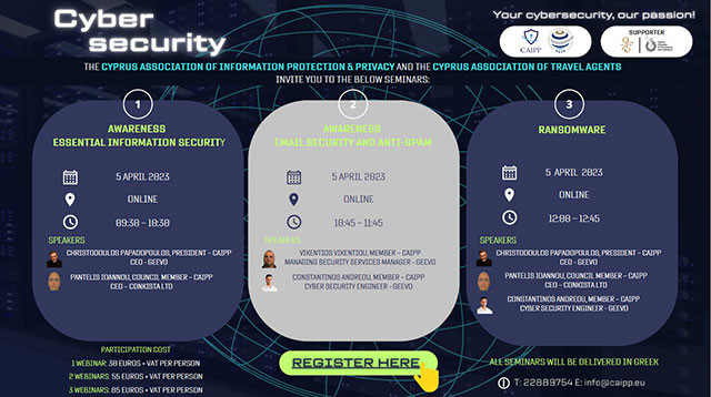 CAIPP Cybersecurity Webinars