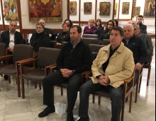 Ο Αρχιεπίσκοπος Κύπρου κ.κ. Χρυσόστομος Β΄ παρέθεσε δεξίωση στο Βυζαντινό Μουσείο προς τα μέλη του Συνδέσμου